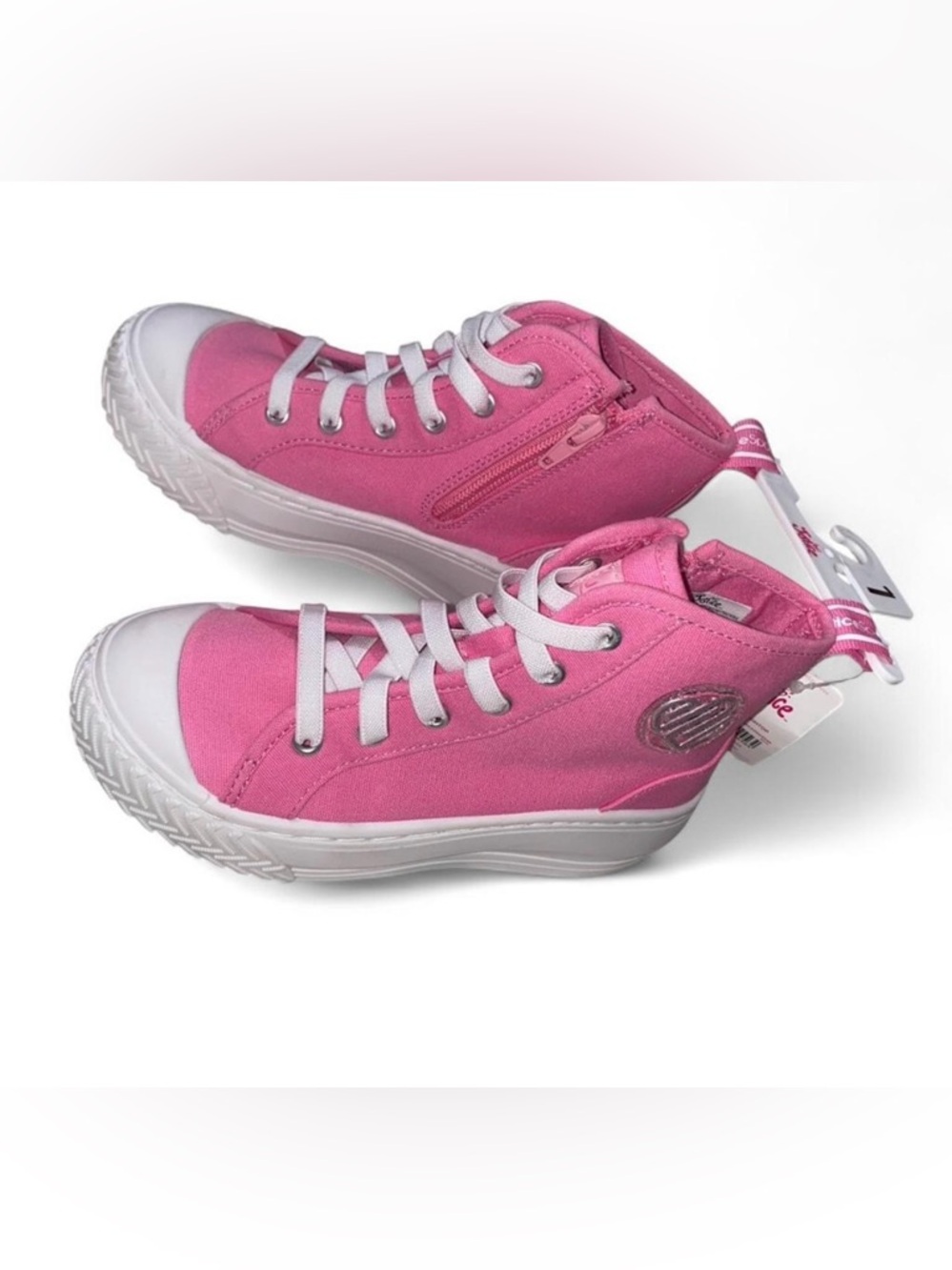Justice Girls Hightop Platform Sneakers